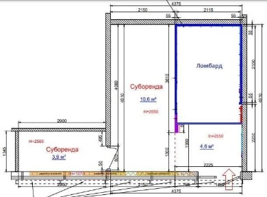 Оренда комерційного приміщення 14,5 м2, вул. (Київська) Пушкіна, 4А