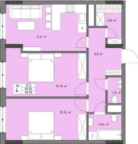 2к квартири (Апартименти) ЗДАНО Трускавецька 48 РОЗТЕРМІНУВАННЯ