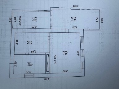 Коломойцево продаж будинку 10 соток, 3 кімнати, вода, світло, газ зараз перекритий Місце супер а сам будинок потребує уваги і вкладань