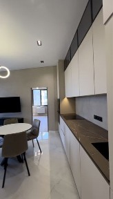 ЖК МИЛОС. 2 комн. кв. Новый дорогой ремонт! Полная комплектация! Море!