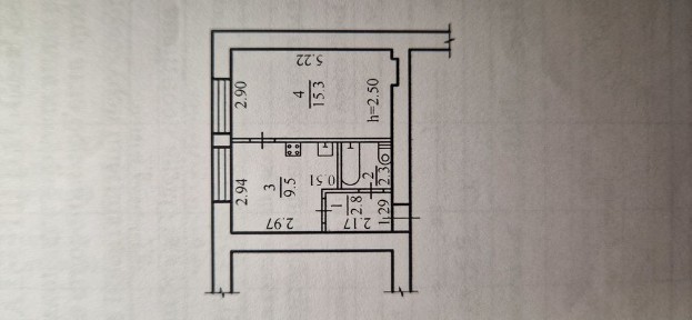 Продажа 1-комнатной квартиры 30 м², Набережная Победы ул., 50