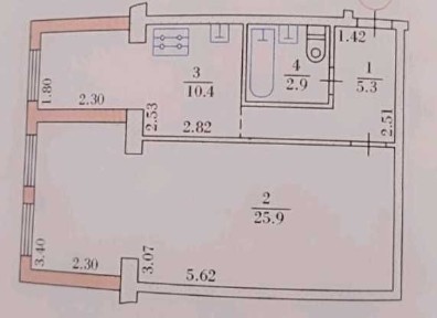 Продаж 3-кімн 2-х рівневої квартири, 91.3 кв м, Східний масив, Тернопіль