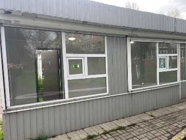 Торговий кіоск / павільйон 12 м², 2 входи, Глеваха