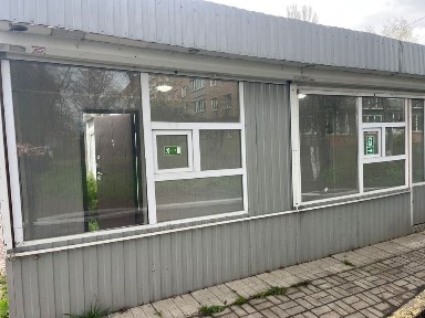 Торговий кіоск / павільйон 12 м², 2 входи, Глеваха