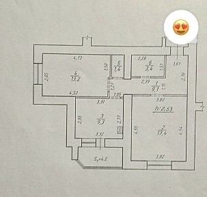 Продаж 2к квартири з АО