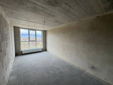 Продаж 1-кім. квартири 45 м², АВТОНОМНЕ опалення, виконанні чернові роботи
