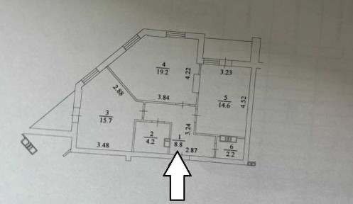 Продаж 2х кім. квартири, ЖК Борисо-Глібський, документи.