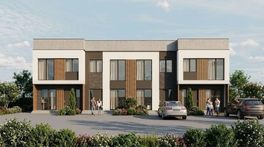 Таунхаус 140 кв. м в преміальному ЖК HAPPY HOUSE, центр Вишгород, парковка, власна ділянка, підвал ( укриття)