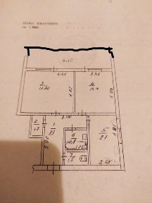 2 х кімнатна квартира з АГВ