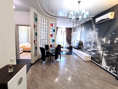 2-кімнатна квартира подобово 56 м², Греческая вул., 5