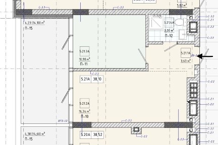 Продаж 1-к апартаментів 38 м/велика тераса/ЖК Apart Hall/вул. Трускавецька