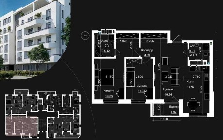 Без комісії, Продаж 2кім. квартира 82м. кв.\ ЖК Авалон Магнолія\ Avalon Magnolia\ ЗДАНИЙ БУДИНОК\ Вул. Пимоненка Пасічна\ Погулянка Магнолія Спрінг