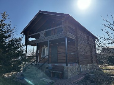 Продам дачный участок со срубом и гаражем в селе Малое по Киевской трассе 11.5 соток со срубом