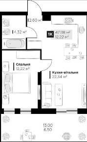 Без комісії/Продаж 1-к квартири з патіо/Винники/ЖК Перфект Лайф/вул. Лісна-Галицька