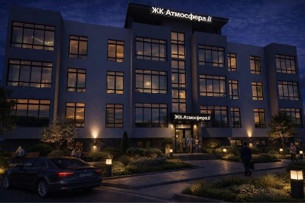 1 кімнатна квартира в клубному будинку