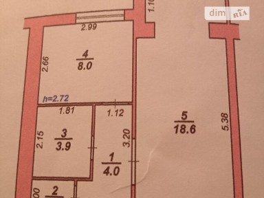 Продаж 1к квартири 35.8 кв. м на вул. Січових Стрільців • ID 34219250