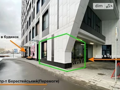 проспект Берестейський, район Шевченківський, Київ, метро Вокзальна, просп. Берестейський 11 корпус 3, площа 17.8 кв. м • ID 32986487