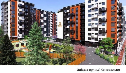 Продаж 1-кім квартира 50.1м. кв з функціоналом 2-кімнатної ЖК СКАНДИНАВІЯ 1 черга.