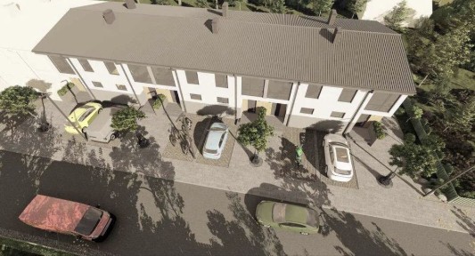 Продаж сучасного таунхауса в р-н Марʼянівка з розстрочкою платежу - 112 м², тераса, власне подвір'я.