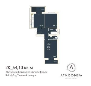 Продаж квартири в ЖК Атмосфера біля міського озера