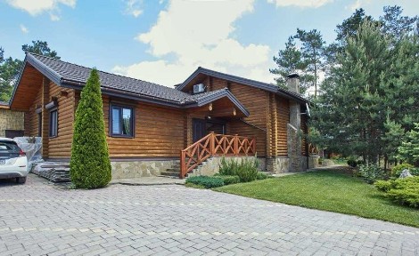 Оренда будинку Обухівка у лісі Лісова Пристань біля річки бассейн