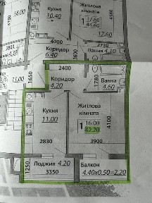 Продам 1 кімн новобудову, вул. Руська