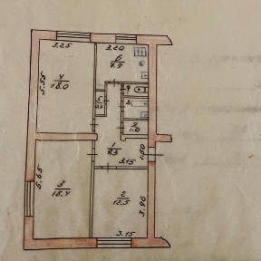 Продається 3- кімнатна квартира