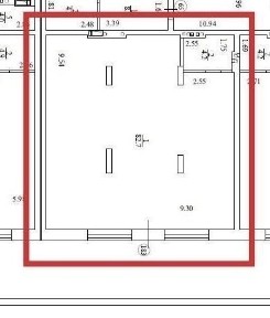 Фасад приміщення 87м2 з власним входом Ірпінь