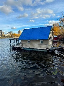Будинок на воді подобово. Баня погодинно. Київ, Гідропарк