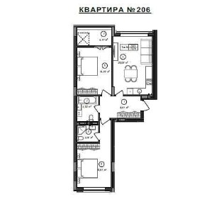Продаж 2к квартири в ЖК For Life