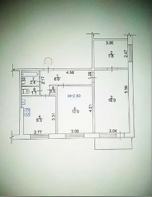 Продажа 3-комнатной квартиры 60 м², Янтарная ул.