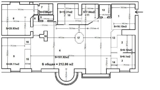 Оренда офісу 200.1 м², Інститутська вул., 18А