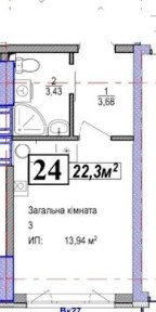Квартира в Киеве, срочно 21.185 у. е