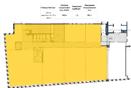 Аренда офиса 900 м², Зеленая ул., 151А