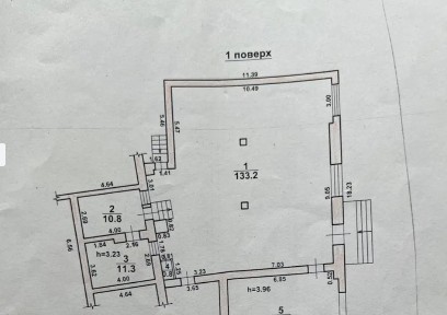 Оренда офісу 155 м², Фонтанская дор.