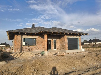 Продаж будинку на етапі будівництва в Луцькому районі с. Рованці 145 м². 6 сот з гаражем