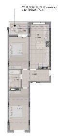 Продаж квартири 71 кв. м. в новобудові від забудовника ЖК Кленовий двір