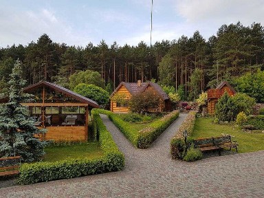 Комплекс (готель+ресторан) 3688м2.Земля1,7гаТраса Варшава-Київ. Фасад. СПП