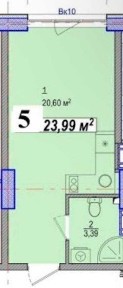 Чудова квартира за супер ціною 16200 $, БЕЗ КОМІСІЇ, Є РОЗРОЧКА