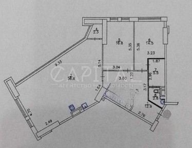 Готовий бізнес! Офіс з орендарями в ЖК Manhattan, 119 м²