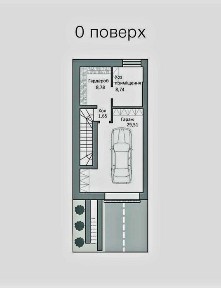 Таунхаус з індивідуальним ГАЗОВИМ ОПАЛЕННЯМ і гаражем