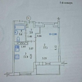 Продам 1-кім. квартиру в ЖК Пролисок, Нові дома, М Палац Спорту