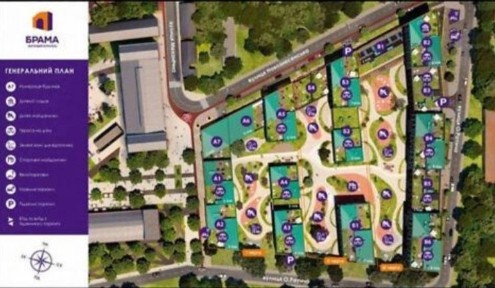 Продаж 1-к, ЖК Підзамче, Б. Хмельницького, 36/15/21м2, 64499 $