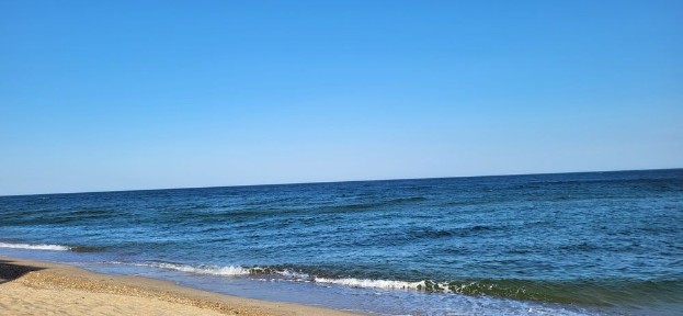 Дневной отдых у моря. 411 батарея.