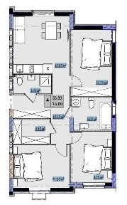 Продаж квартири ЖК Плаза Квартал 3 <a href='/newbuilding/8388/view/zk-plaza-kvartal'>Plaza Kvartal</a> 3 Чабани