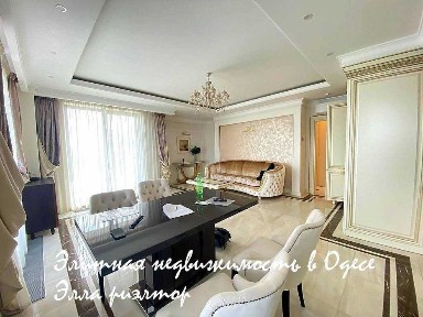 видовая двуспальная квартира с ремонтом в жк Граф, Азарова