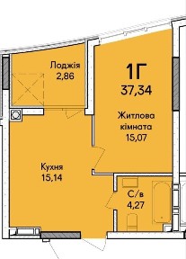Найкраща ціна! 1-к квартира без ремонту. Набережна. Газ.