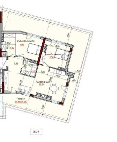 Супер ціна. Квартира з терасою у зданому будинку. Простір на вулиці Дачній, 12 Фонтана. ЕС