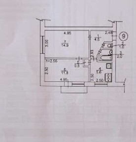 2-х кімнатна в місті Фастів