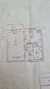 Продаж 1но кімнатної квартири мікрорайон Сонячний